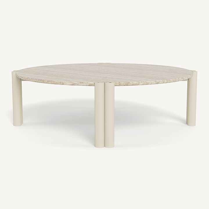 Harbour - Cove Aluminum Round Coffee Table