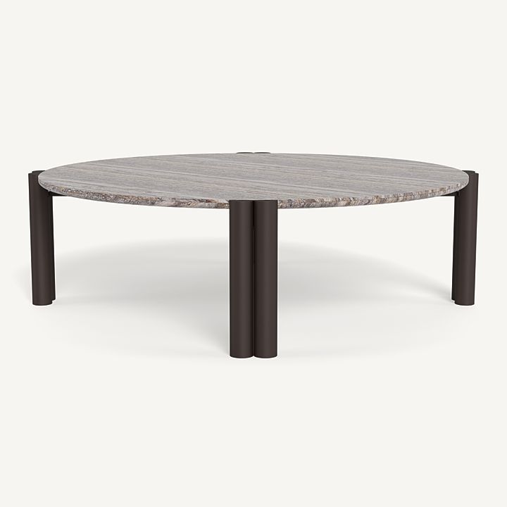 Harbour - Cove Aluminum Round Coffee Table