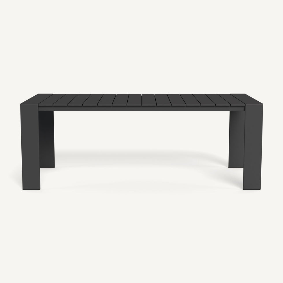 Harbour - Hayman Aluminum Dining Table 81"