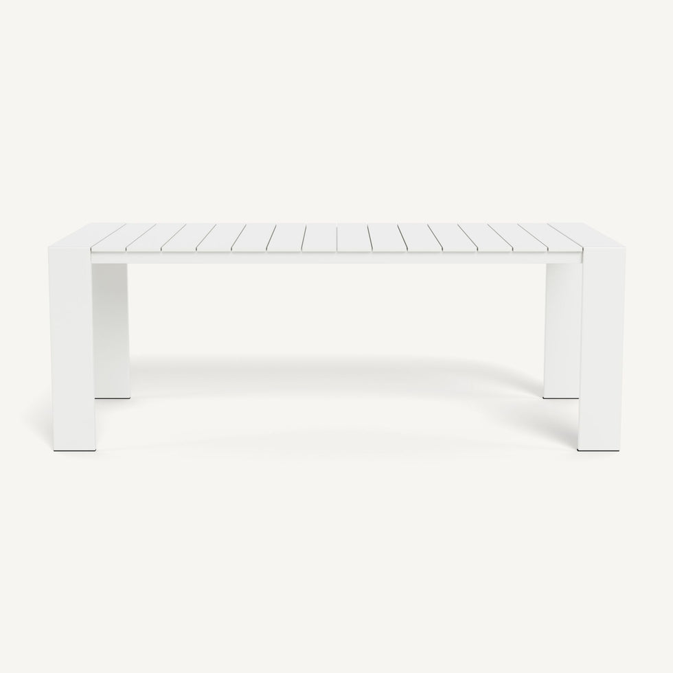 Harbour - Hayman Aluminum Dining Table 81"