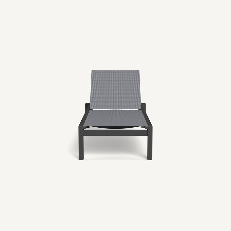 Harbour - Hayman Aluminum Stacking Mesh Sun Lounge