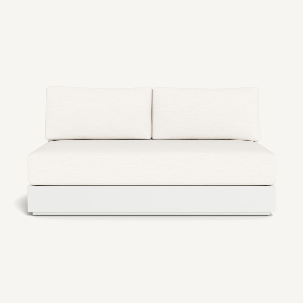 Harbour - Hayman Aluminum 2 Seat Armless Sofa
