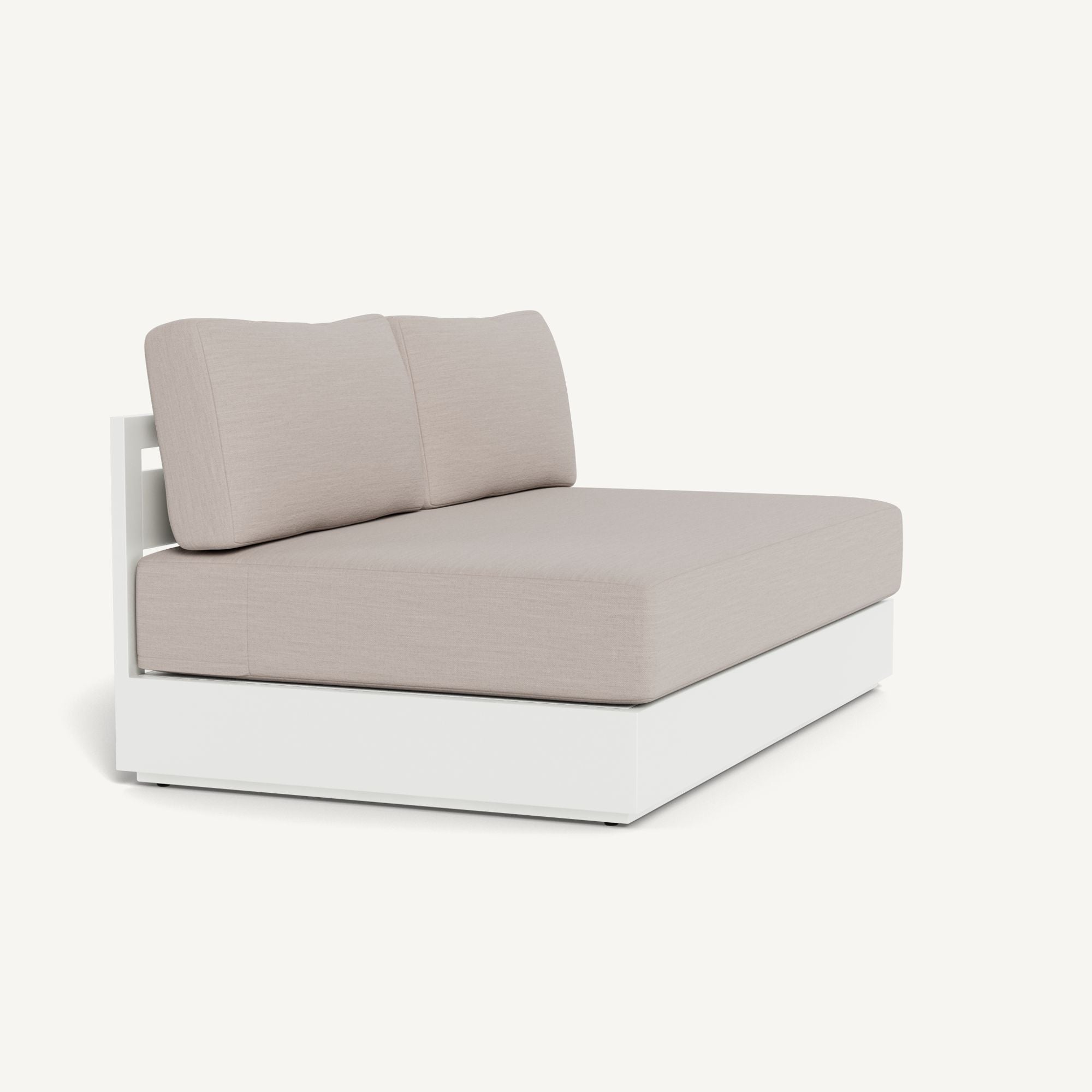 Harbour - Hayman Aluminum 2 Seat Armless Sofa