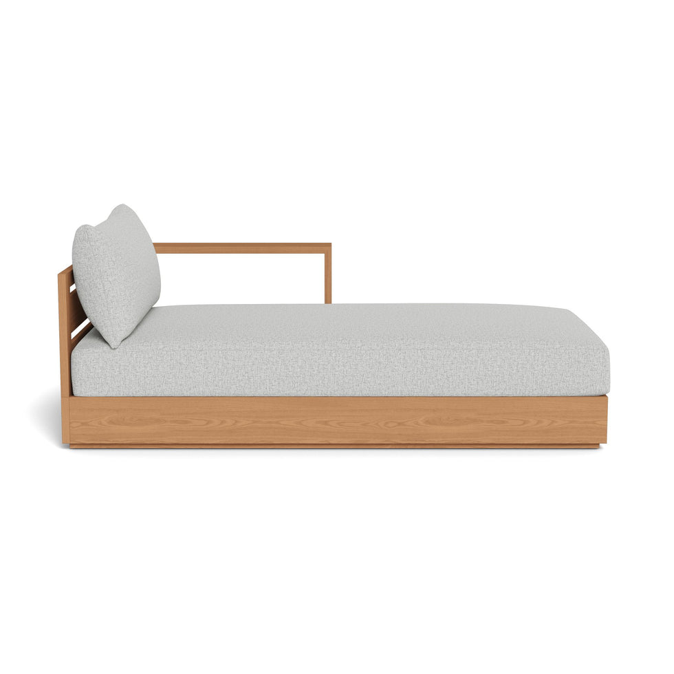 Harbour - Hayman Teak Chaise Right