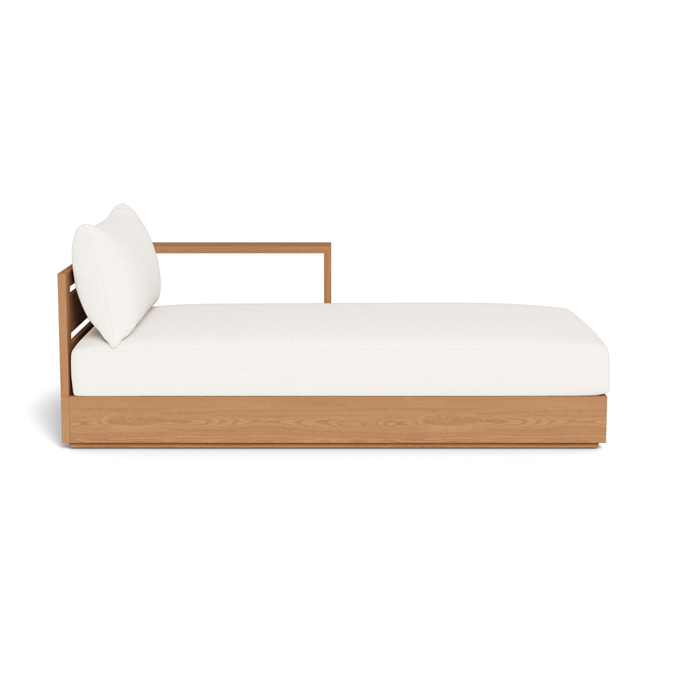 Harbour - Hayman Teak Chaise Right
