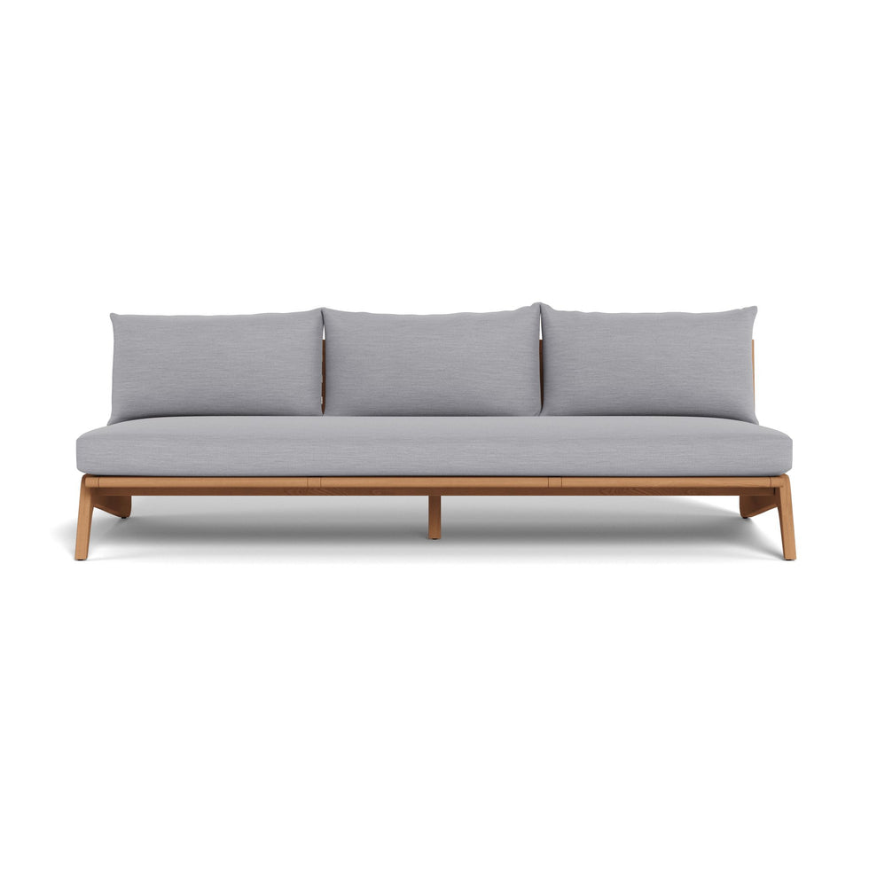 Harbour - Mlb Teak 3 Seat Armless Sofa
