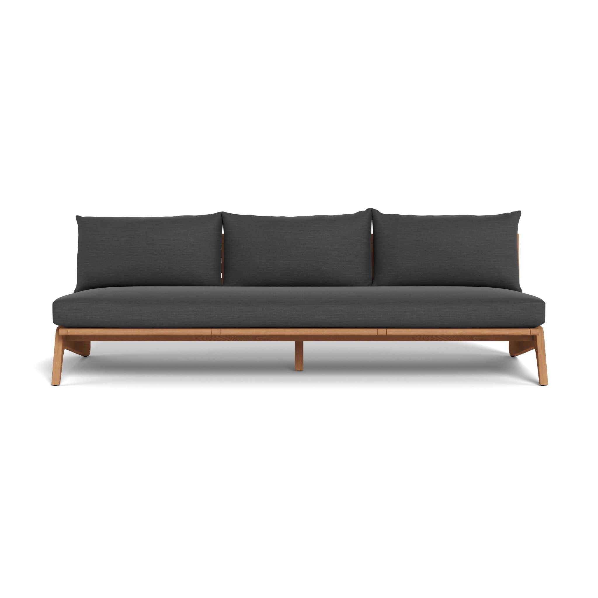 Harbour - Mlb Teak 3 Seat Armless Sofa