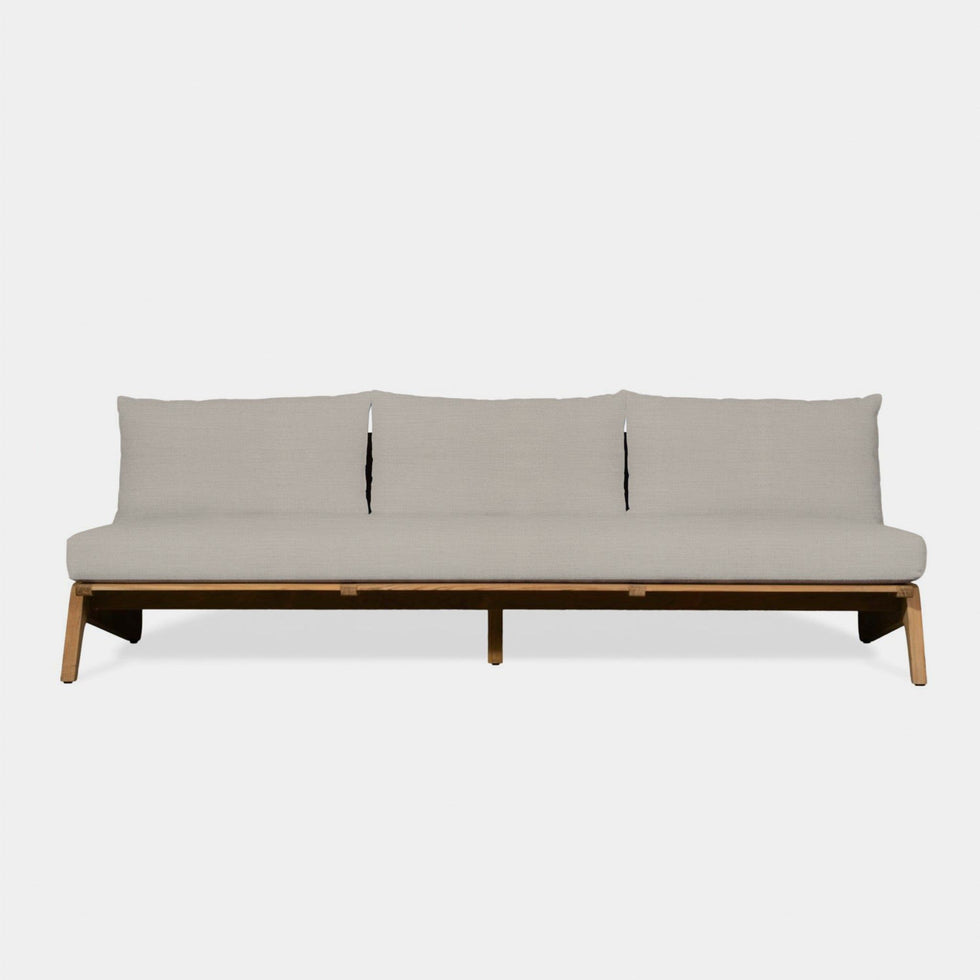 Harbour - Mlb Teak 3 Seat Armless Sofa
