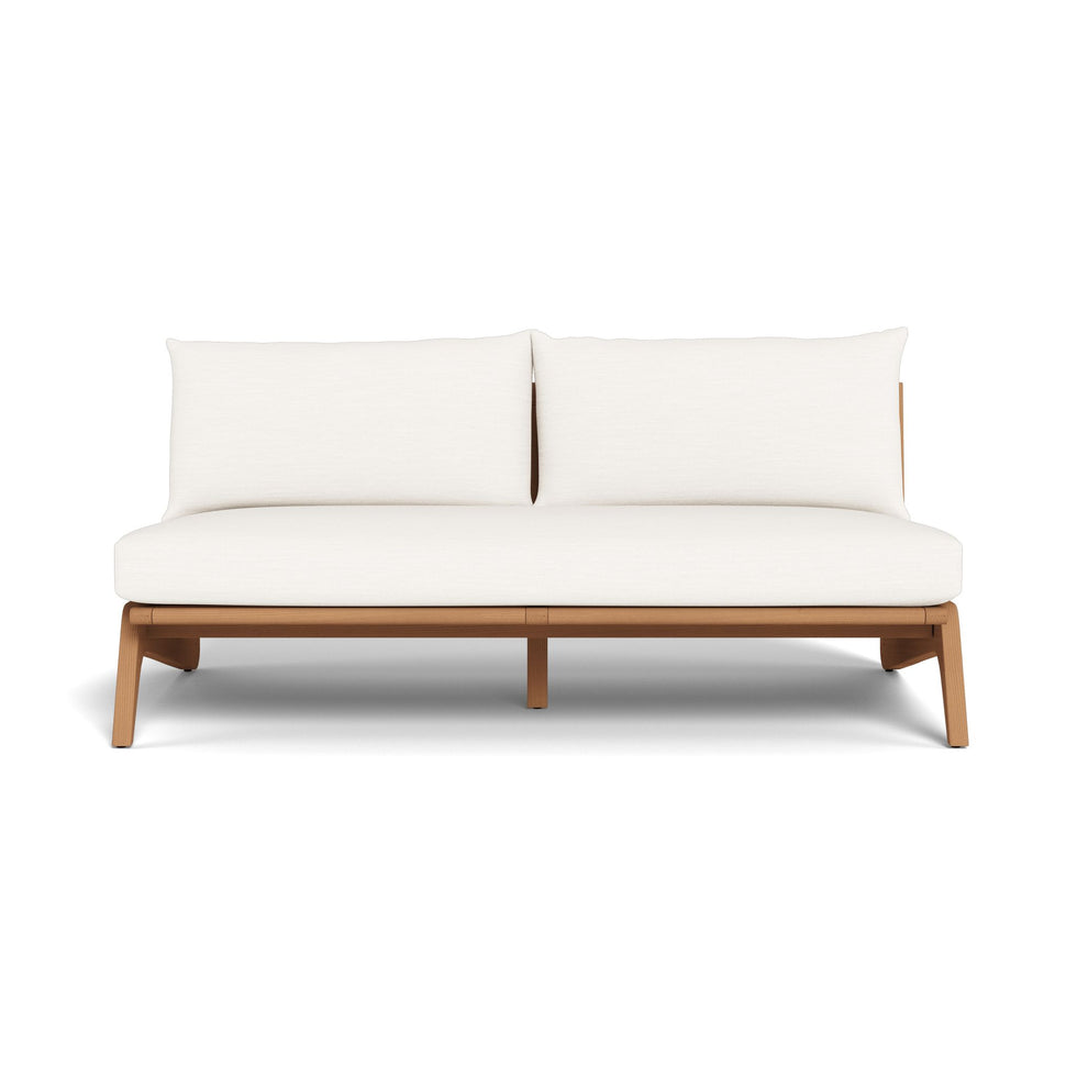 Harbour - Mlb Teak 2 Seat Armless Sofa
