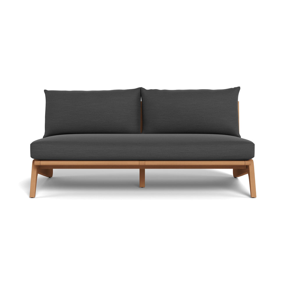 Harbour - Mlb Teak 2 Seat Armless Sofa