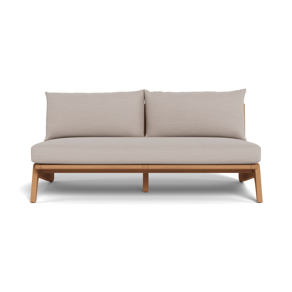 Harbour - Mlb Teak 2 Seat Armless Sofa