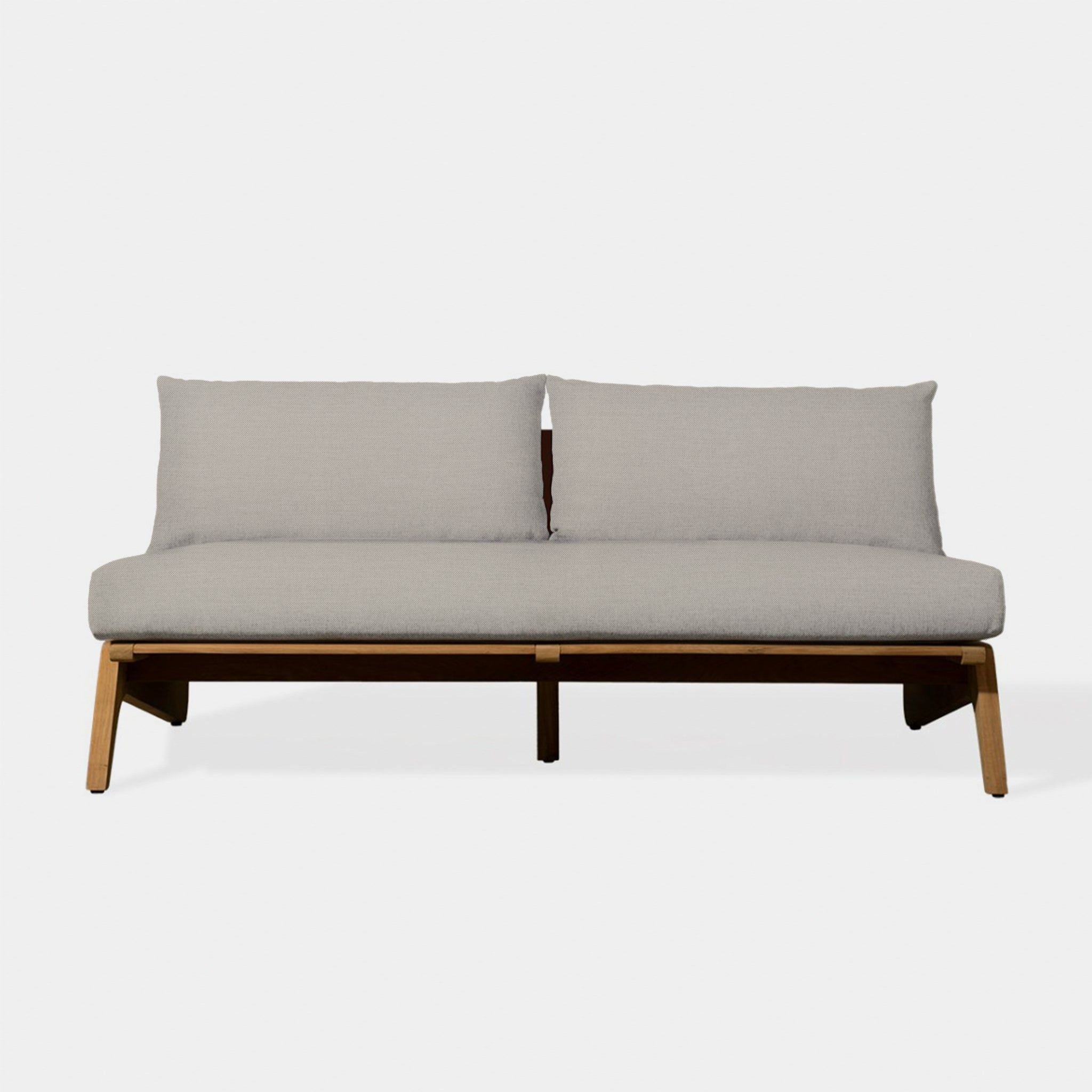 Harbour - Mlb Teak 2 Seat Armless Sofa