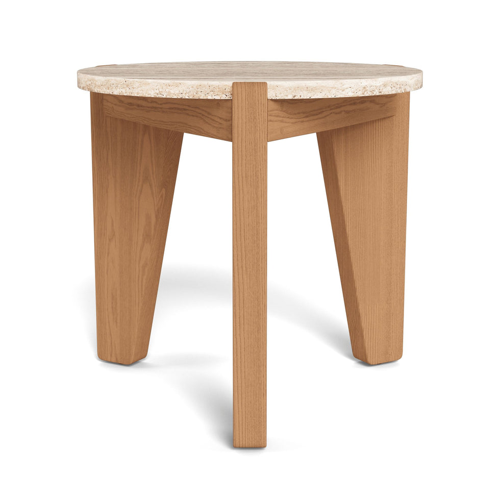 Harbour - Mlb Teak Round Side Table