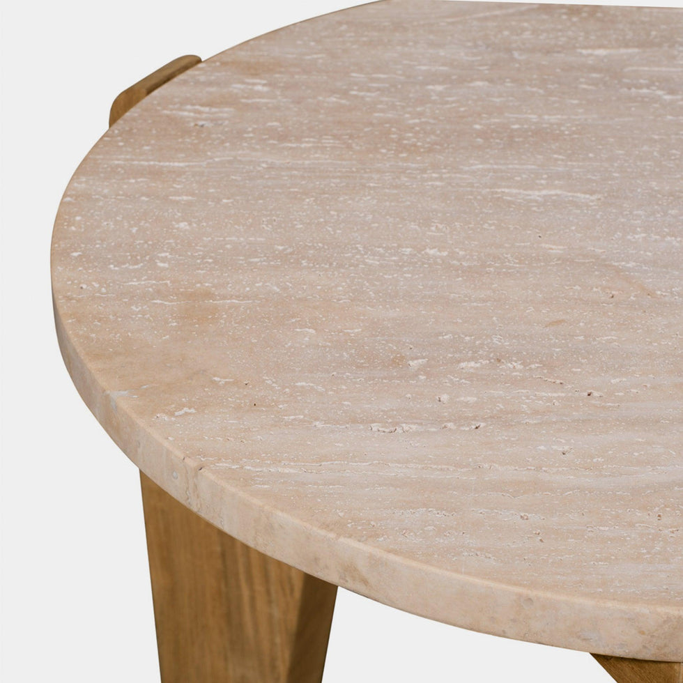 Harbour - Mlb Teak Round Side Table