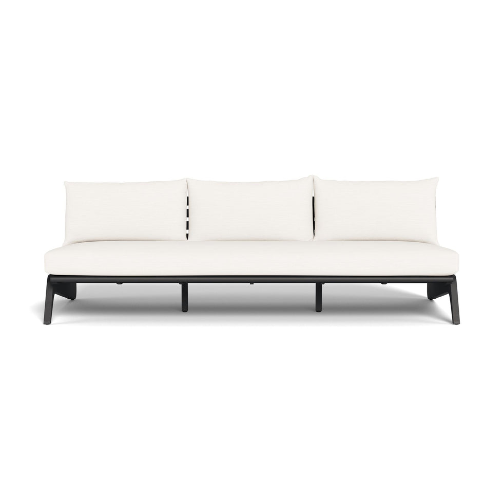 Harbour - Mlb Aluminum 3 Seat Armless Sofa