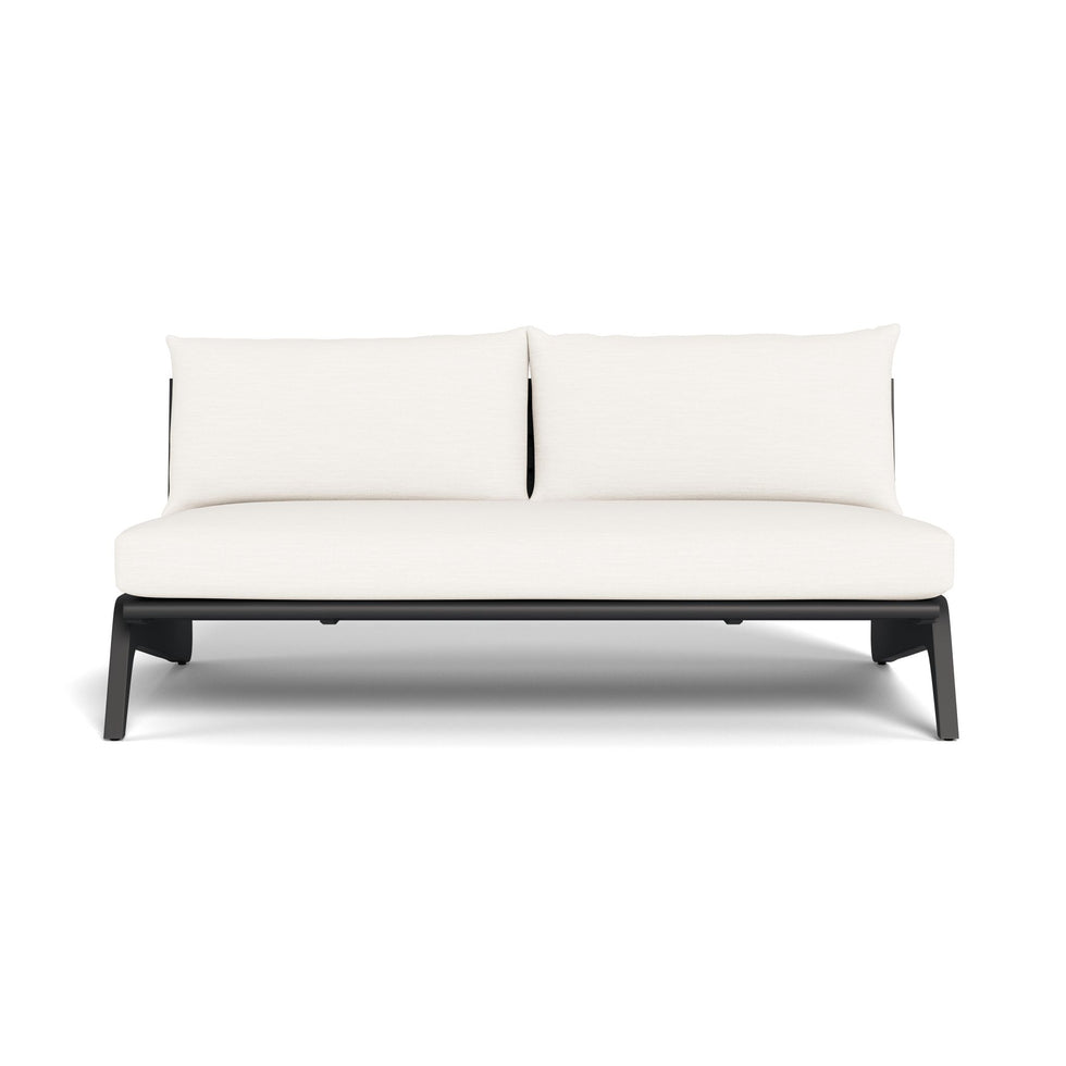Harbour - Mlb Aluminum 2 Seat Armless Sofa