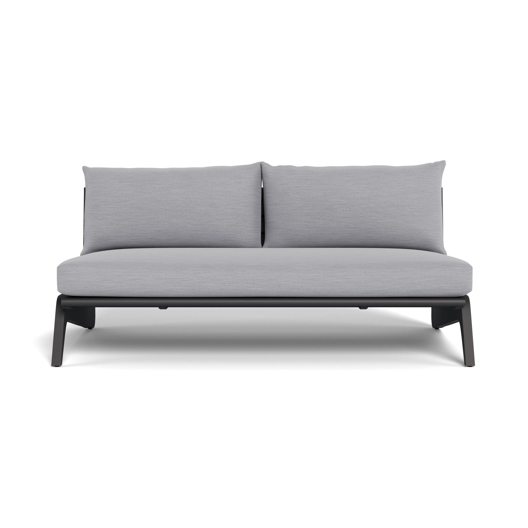 Harbour - Mlb Aluminum 2 Seat Armless Sofa