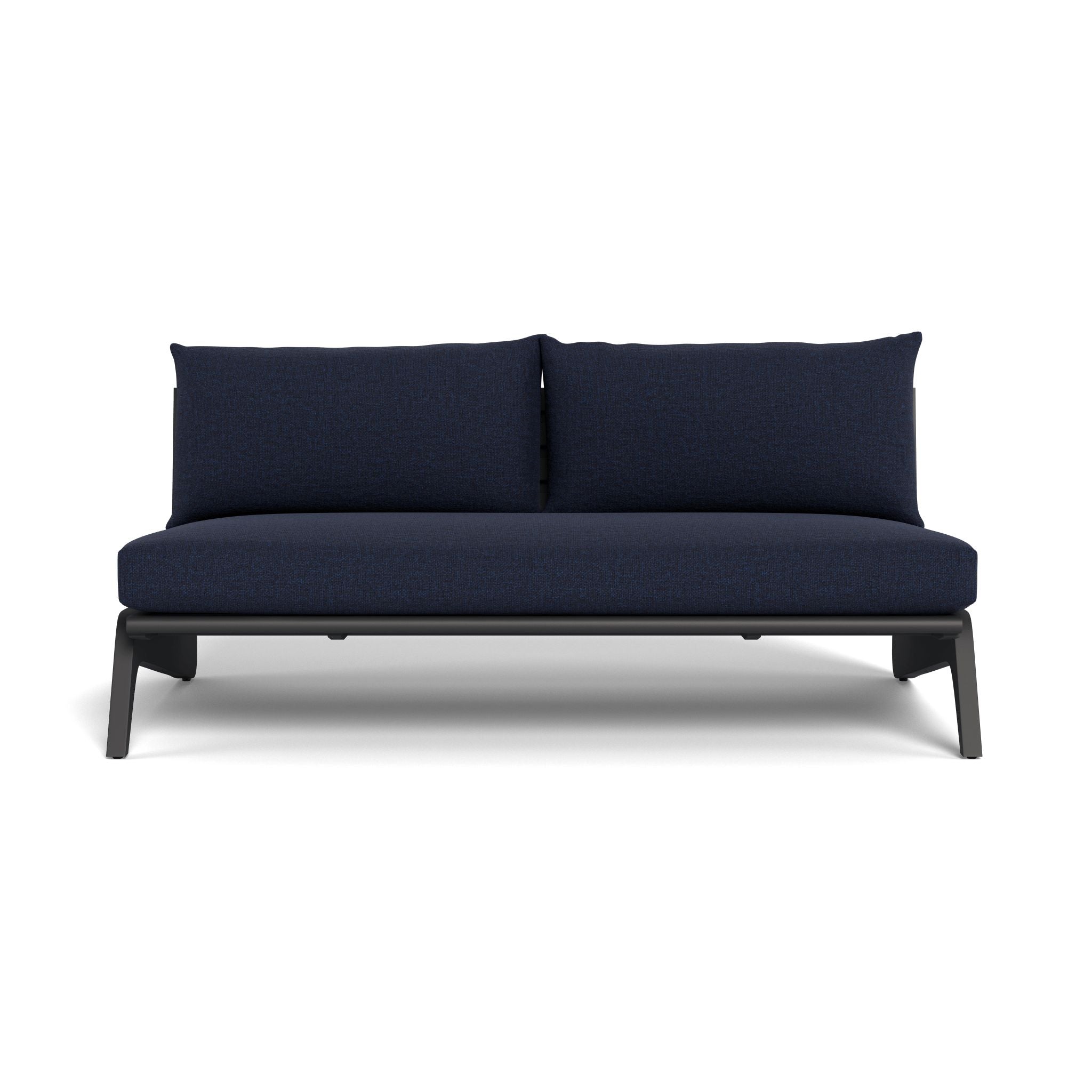 Harbour - Mlb Aluminum 2 Seat Armless Sofa