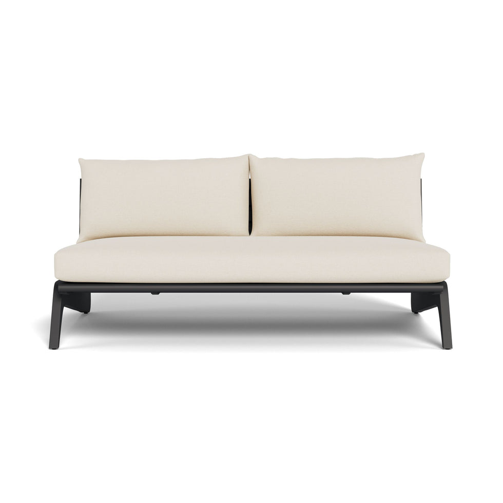 Harbour - Mlb Aluminum 2 Seat Armless Sofa