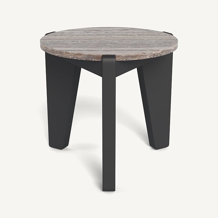 Harbour - Mlb Aluminum Round Side Table