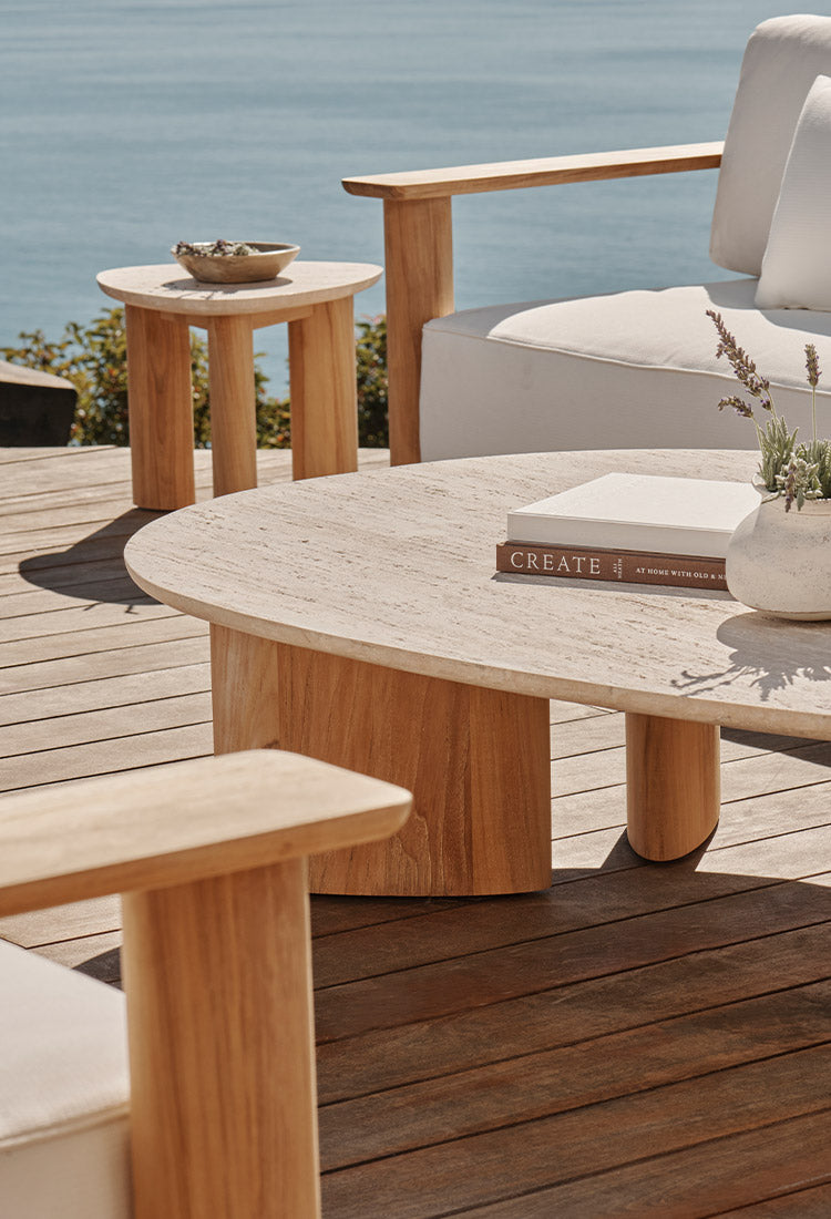 Harbour - Newport Teak Sofa 96"