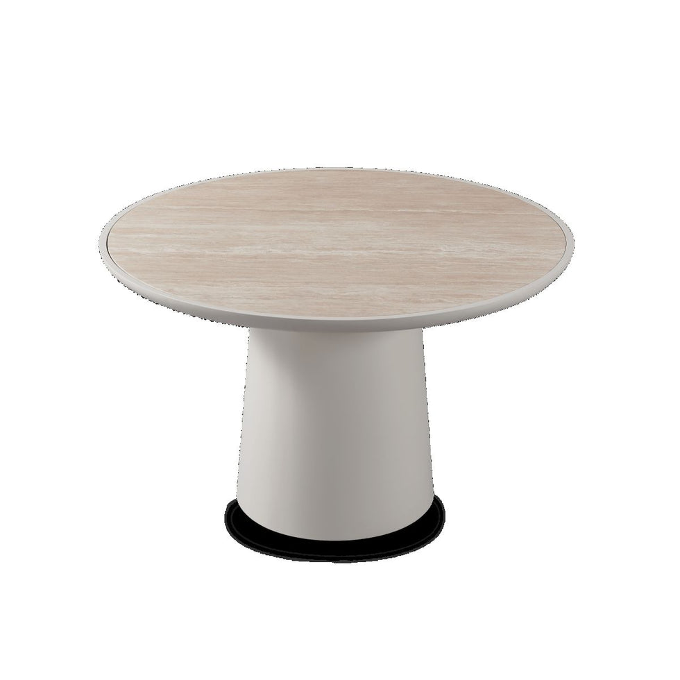 Harbour - Nova Aluminum Round Dining Table 48"