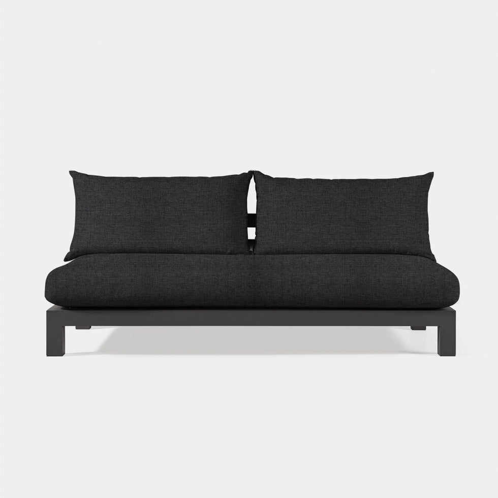 Harbour - Pacific Aluminum 2 Seat Armless Sofa