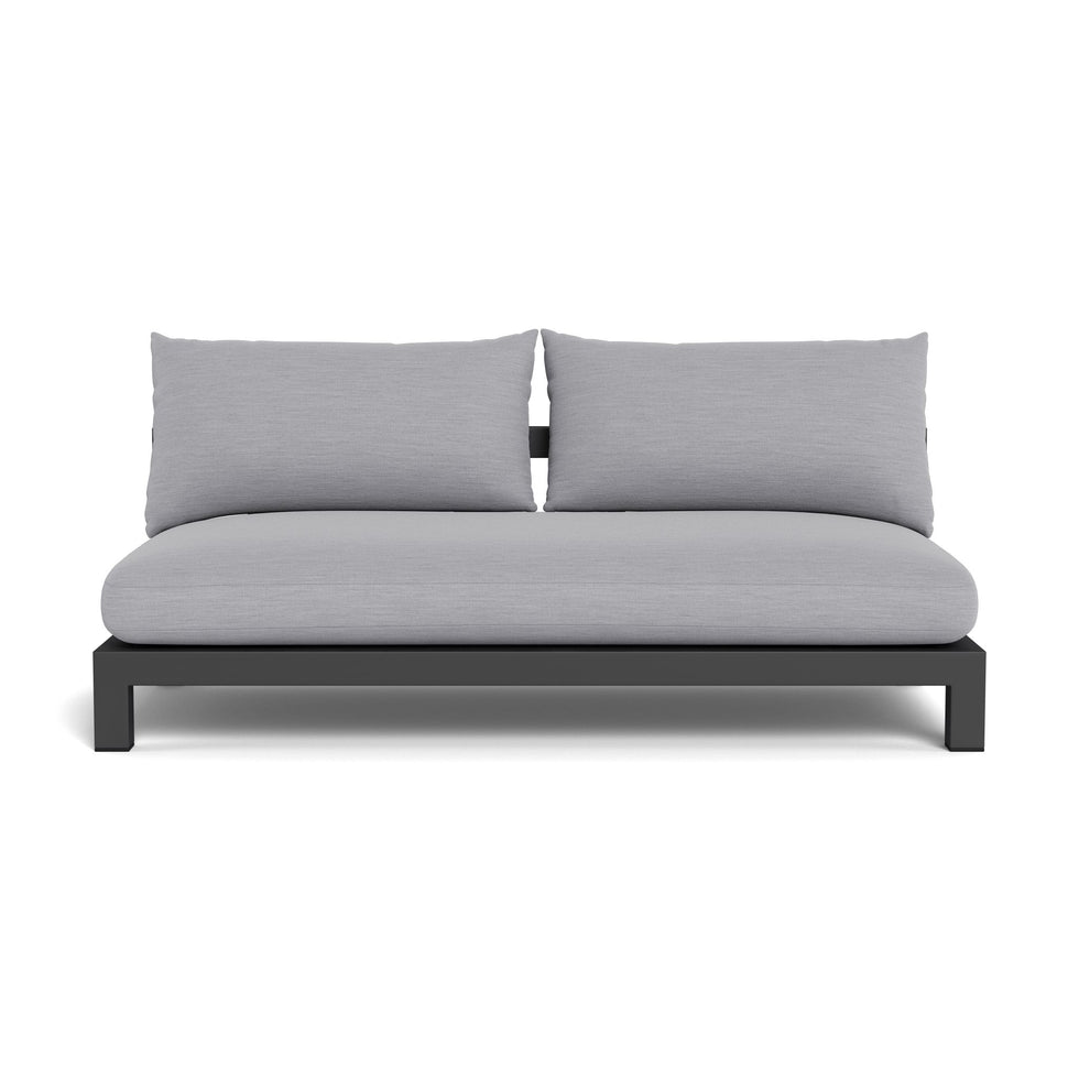 Harbour - Pacific Aluminum 2 Seat Armless Sofa
