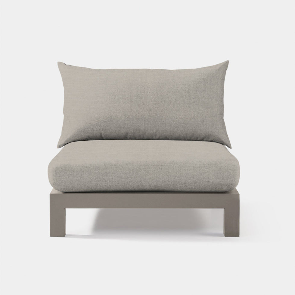 Harbour - Pacific Aluminum Armless Single