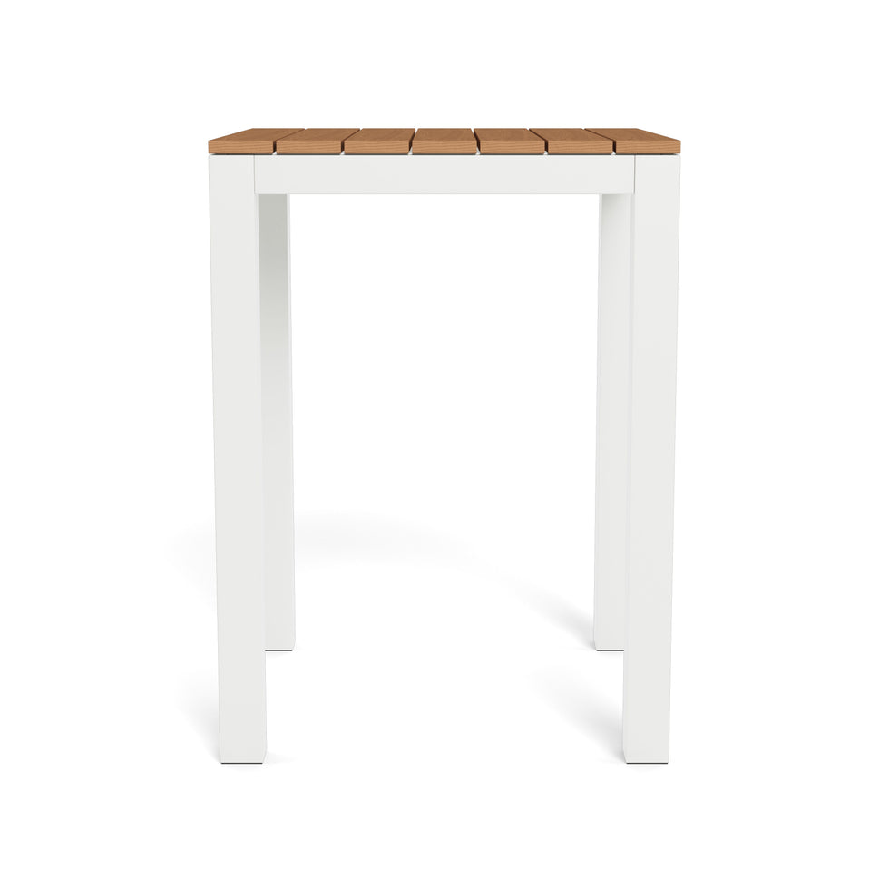 Harbour - Pacific Teak Square Bar Table