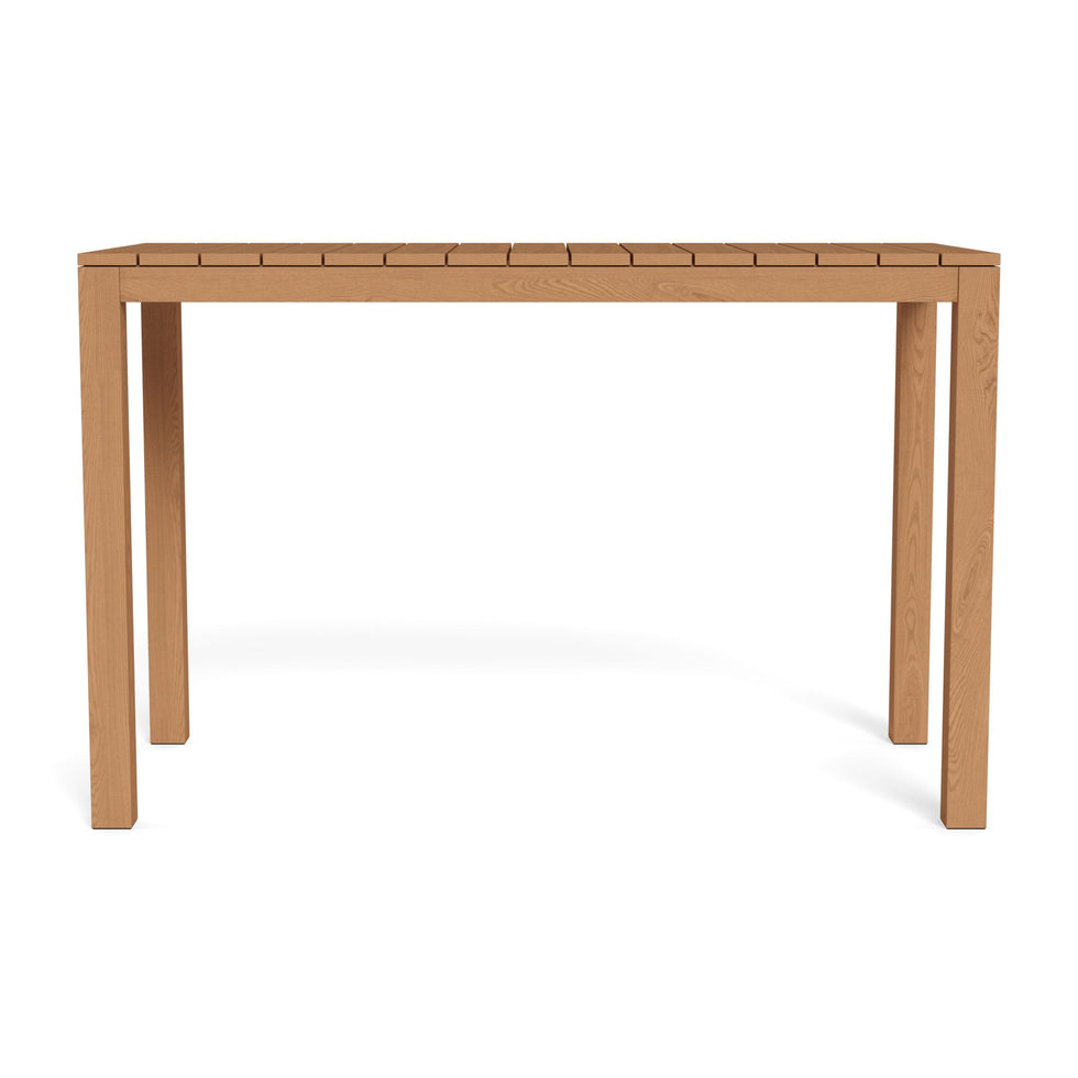 Harbour - Pacific Teak Rectangle Bar Table