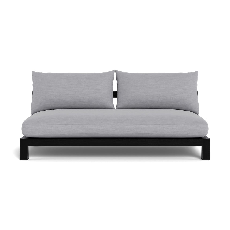 Harbour - Pacific Teak 2 Seat Armless Sofa