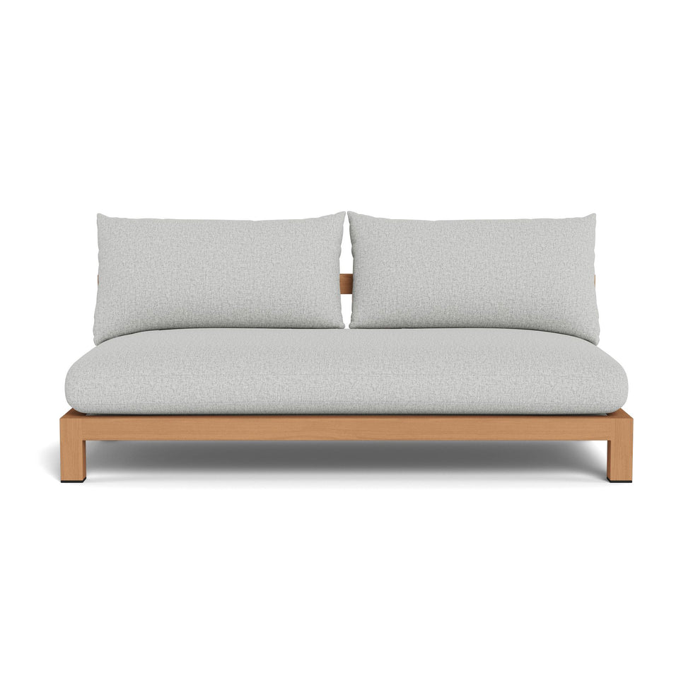 Harbour - Pacific Teak 2 Seat Armless Sofa