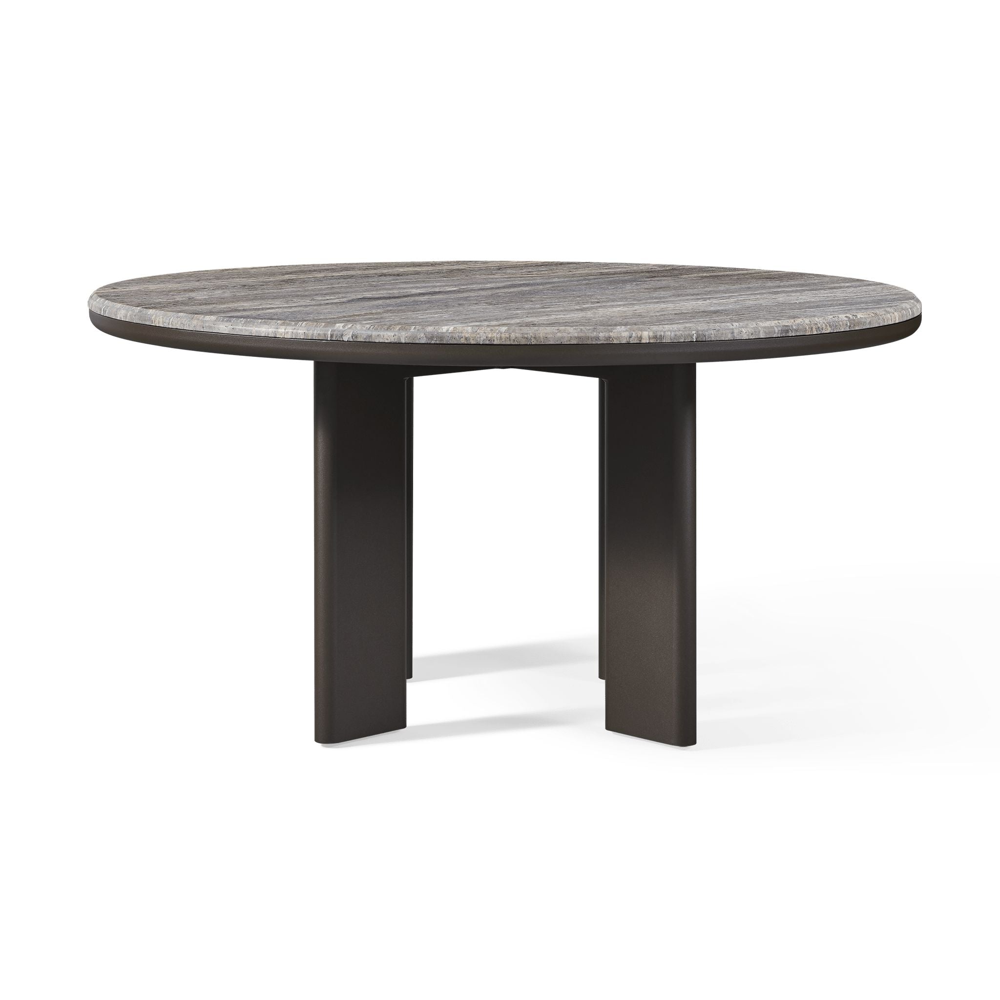 Harbour - Palm Beach Aluminum Round Dining Table 60"