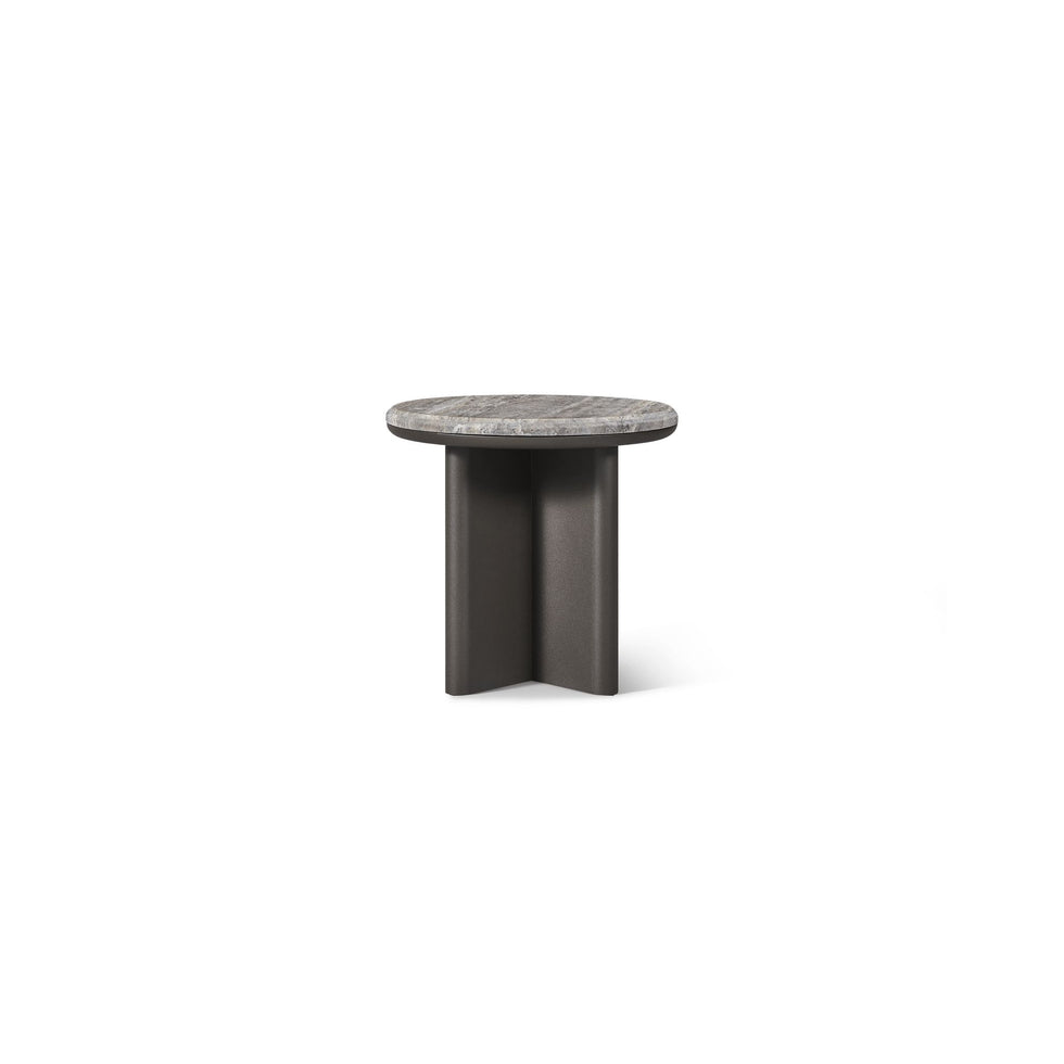 Harbour - Palm Beach Aluminum Round Side Table