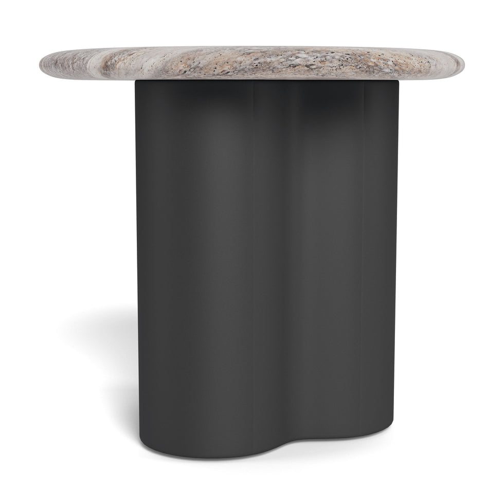 Harbour - Porto Aluminum Round Side Table 22"