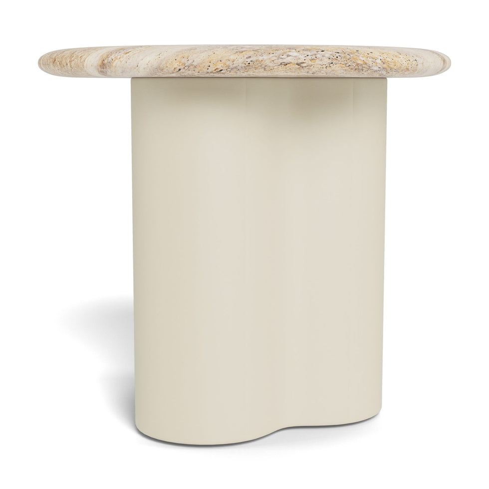Harbour - Porto Aluminum Round Side Table 22"