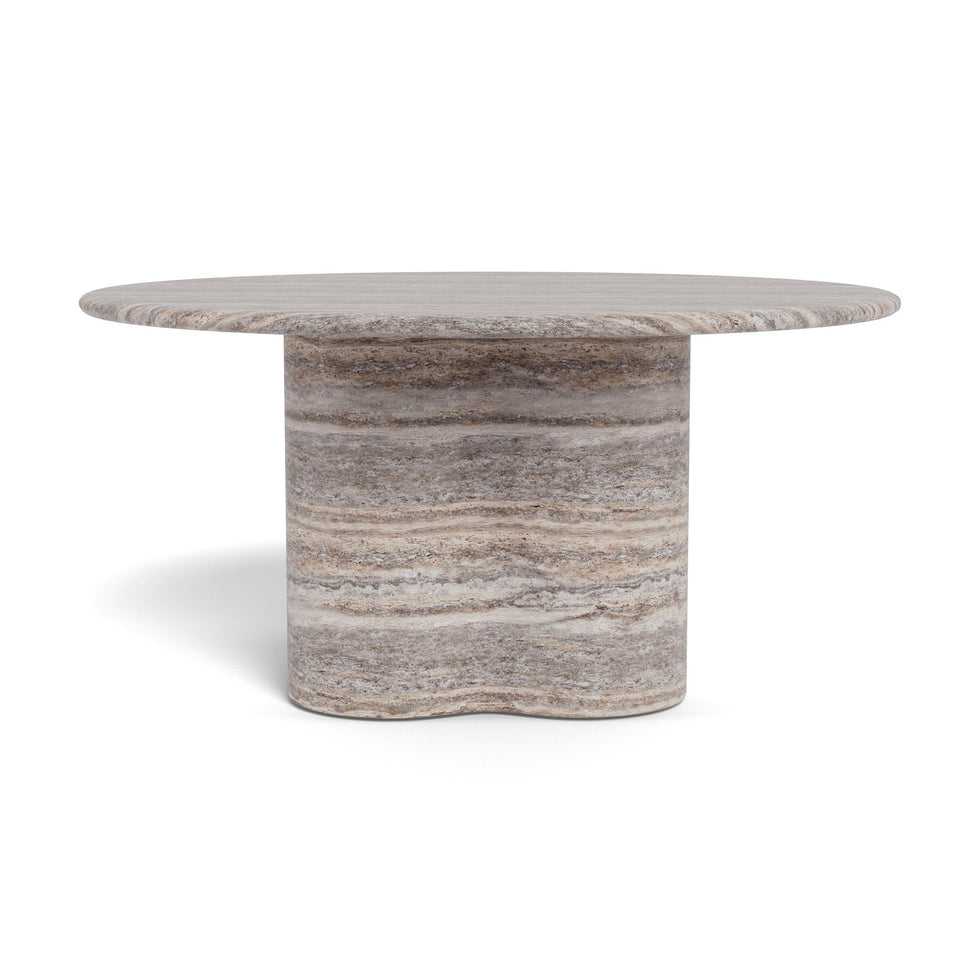 Harbour - Porto Travertine Round Dining Table 60"