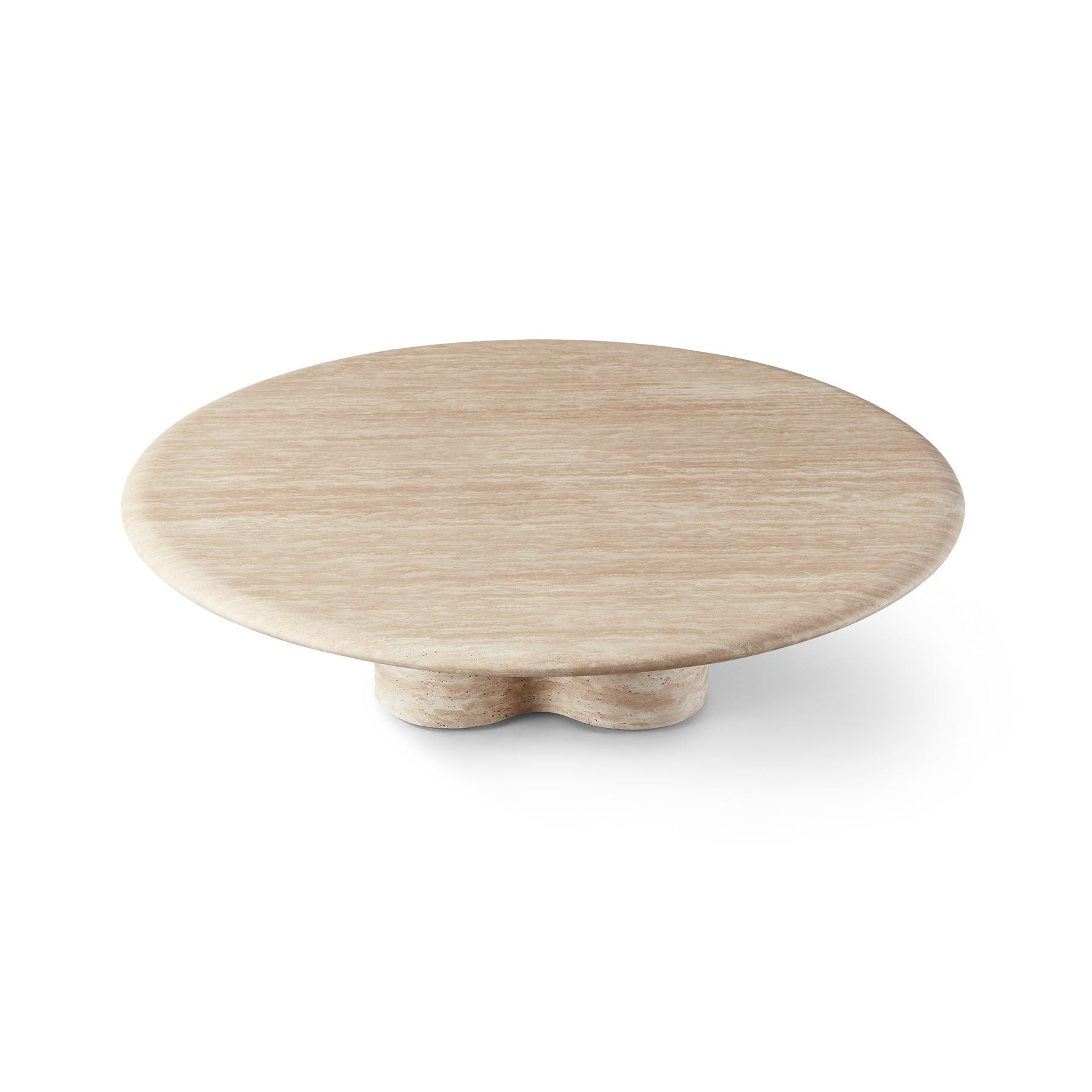 Harbour - Porto Travertine Round Coffee Table