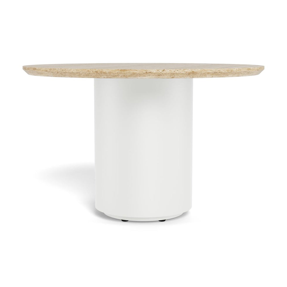 Harbour - Santorini Outdoor Stone Round Dining Table 48"