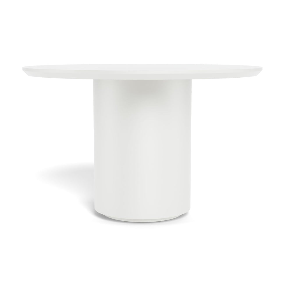Harbour - Santorini Outdoor Slatted Round Dining Table 48"