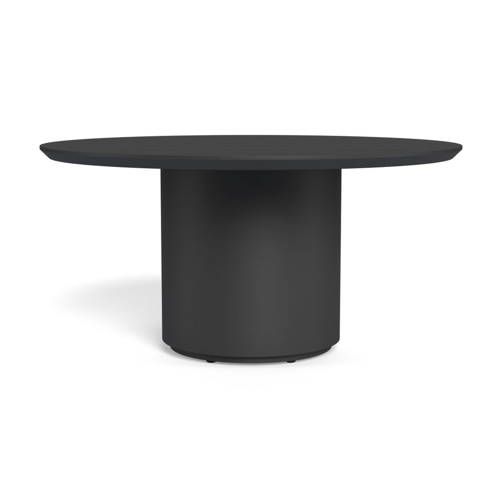 Harbour - Santorini Outdoor Slatted Round Dining Table 60"