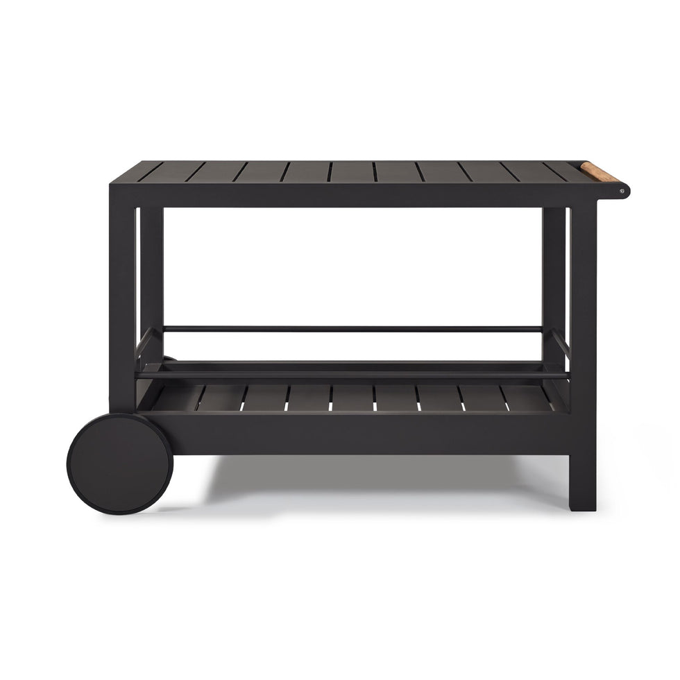 Harbour - Tavola Aluminum Slatted Bar Cart