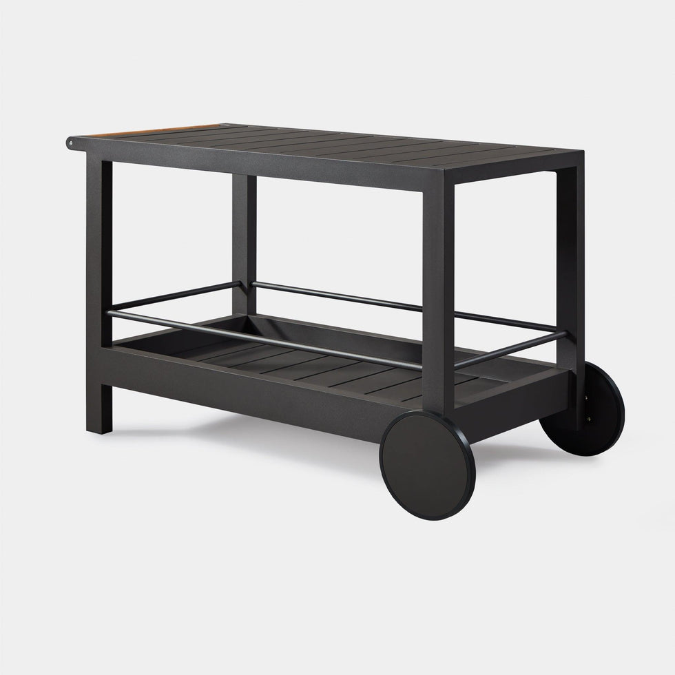 Harbour - Tavola Aluminum Slatted Bar Cart