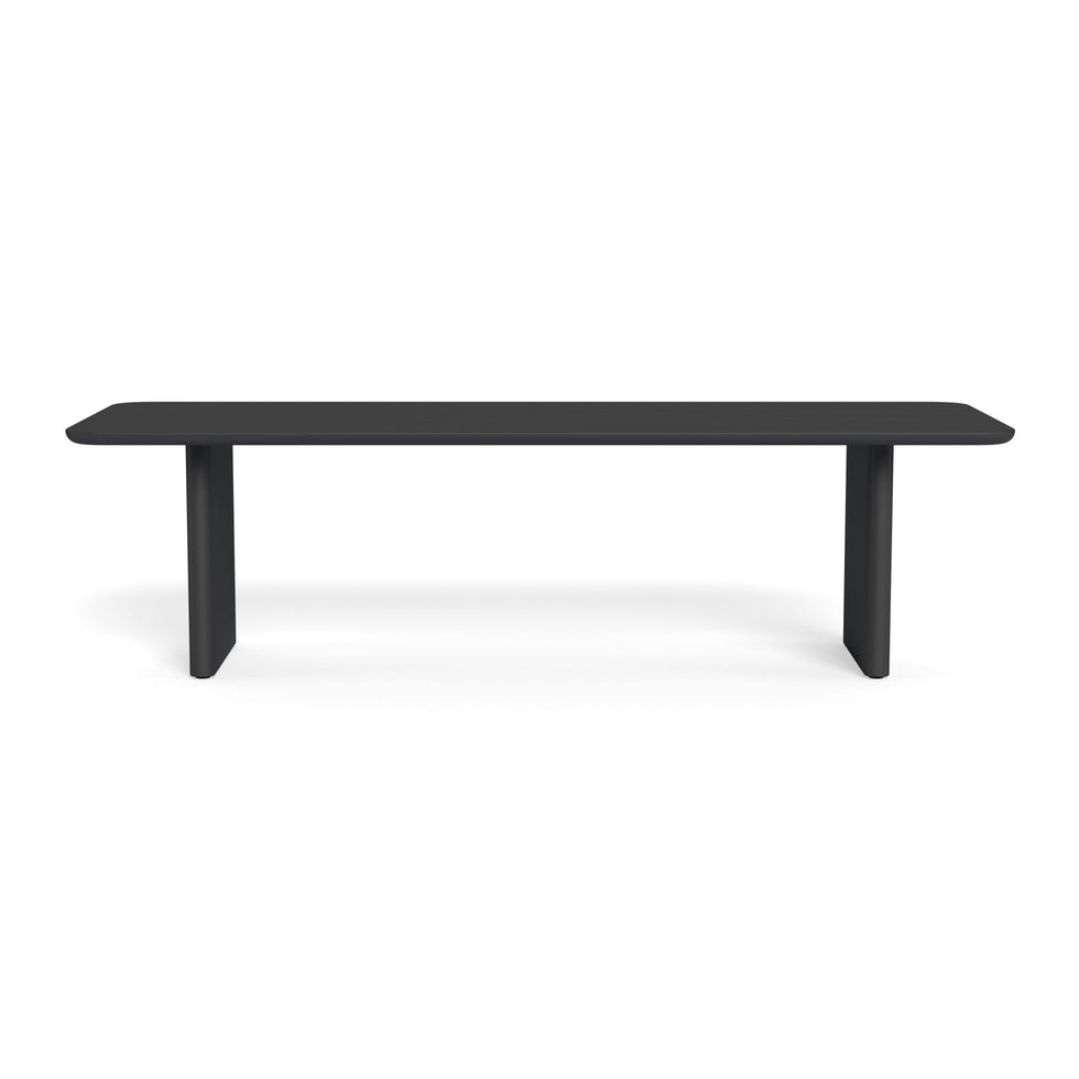 Harbour - Victoria Aluminum Slatted Dining Table 108"