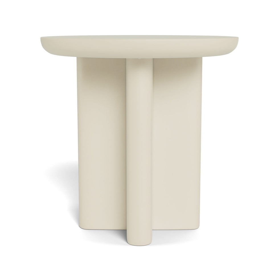 Harbour - Victoria Aluminum Round Slatted Side Table