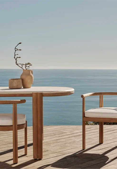 Harbour - Cove Teak Armless Dining Chair