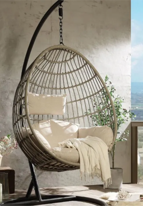 ACME - Vasant Hanging Chair in Wicker