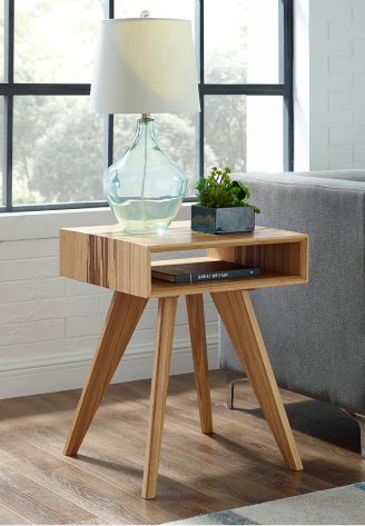 Greenington - Azara End Table in Caramelized, Bamboo