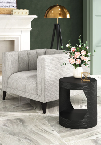 ZUO - Nuuk Side Table in Black